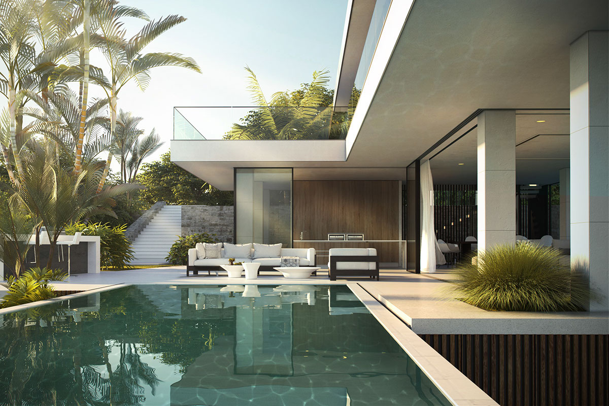 Poolscape Villa - PrecisionBuild3D